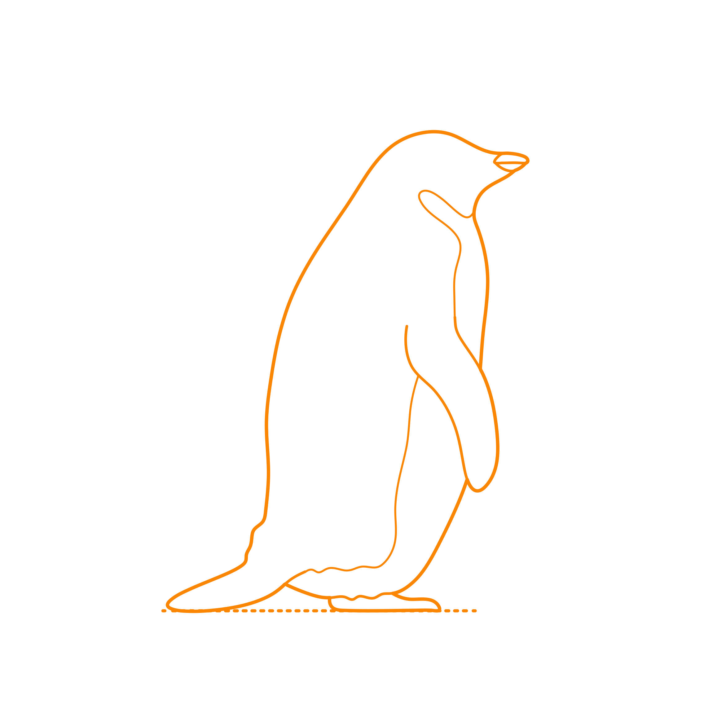 Animals Penguins Adelie Penguin Icon Svg Vector Free Vectors